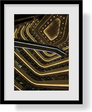 香港：ショッピングアーケード